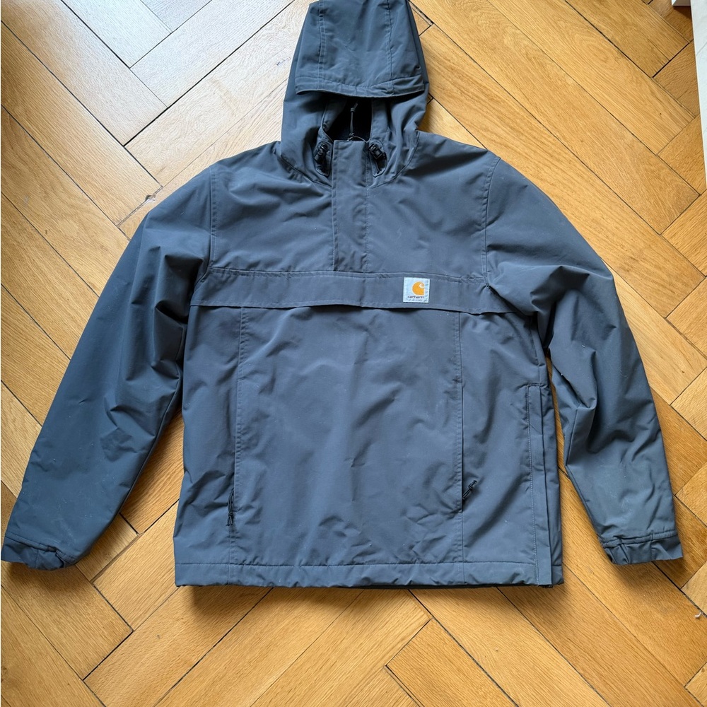 Carhartt Hooded Pullover Anorak - Charcoal